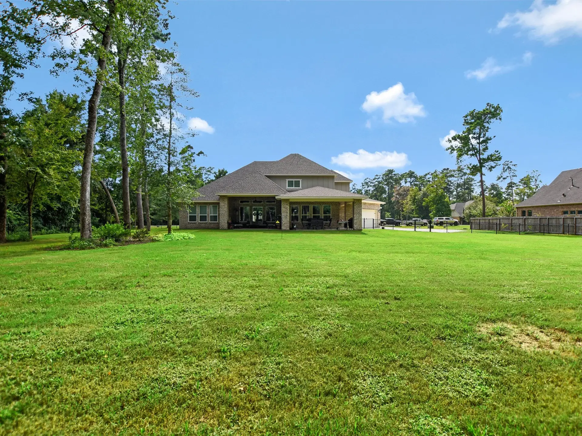 Autumnwood Backyard in Texas