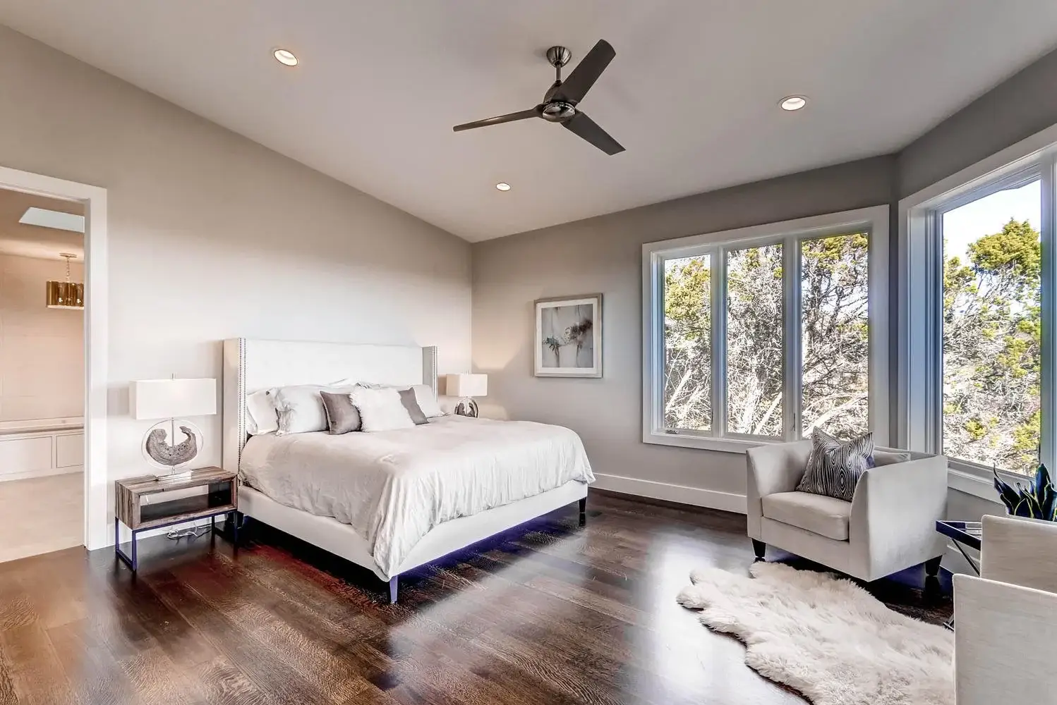 Hedge Home Hedge Lane Master Bedroom 72dpi in Austin, Texas