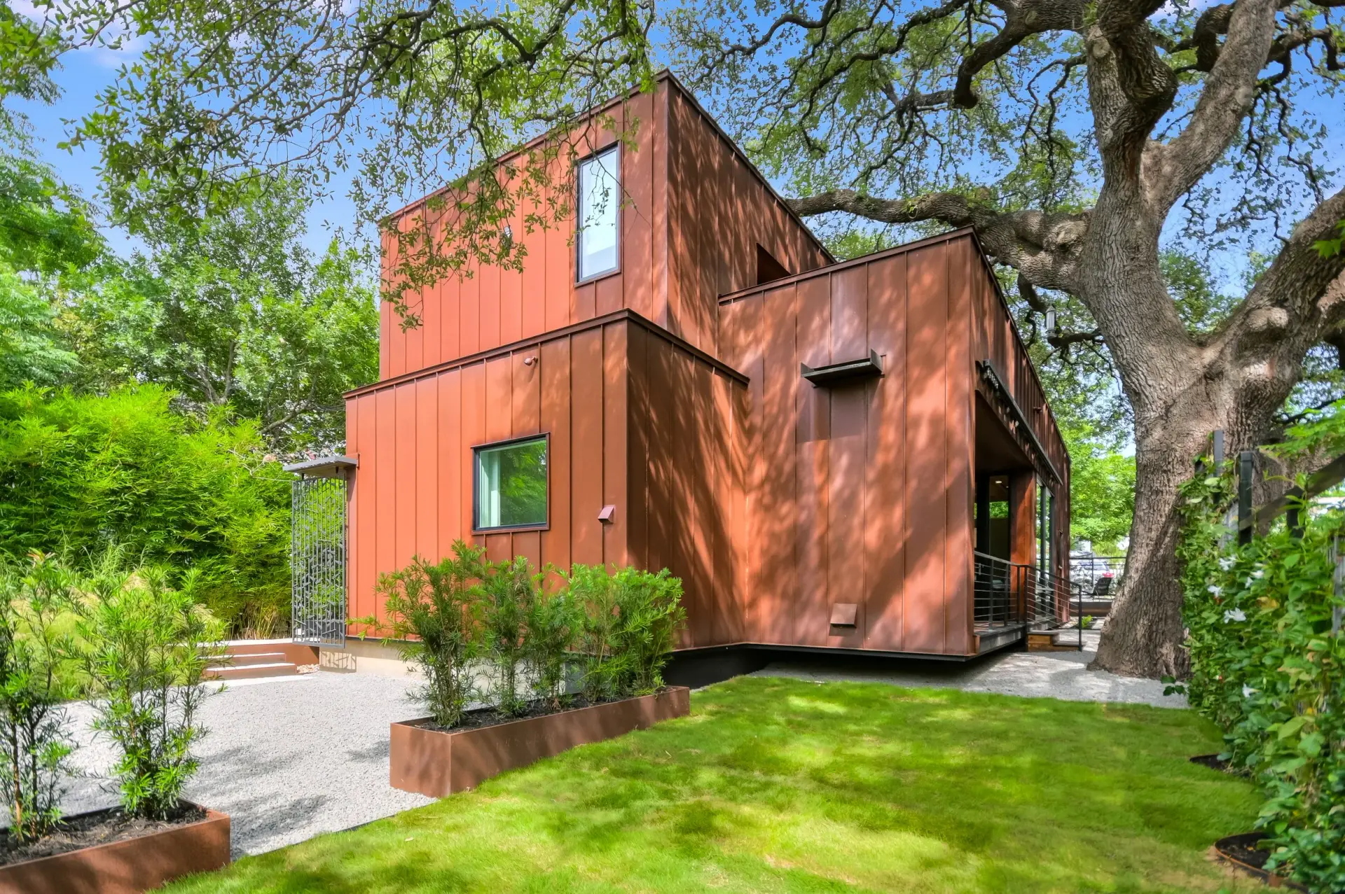 Rio Grande Back Yard in Texas