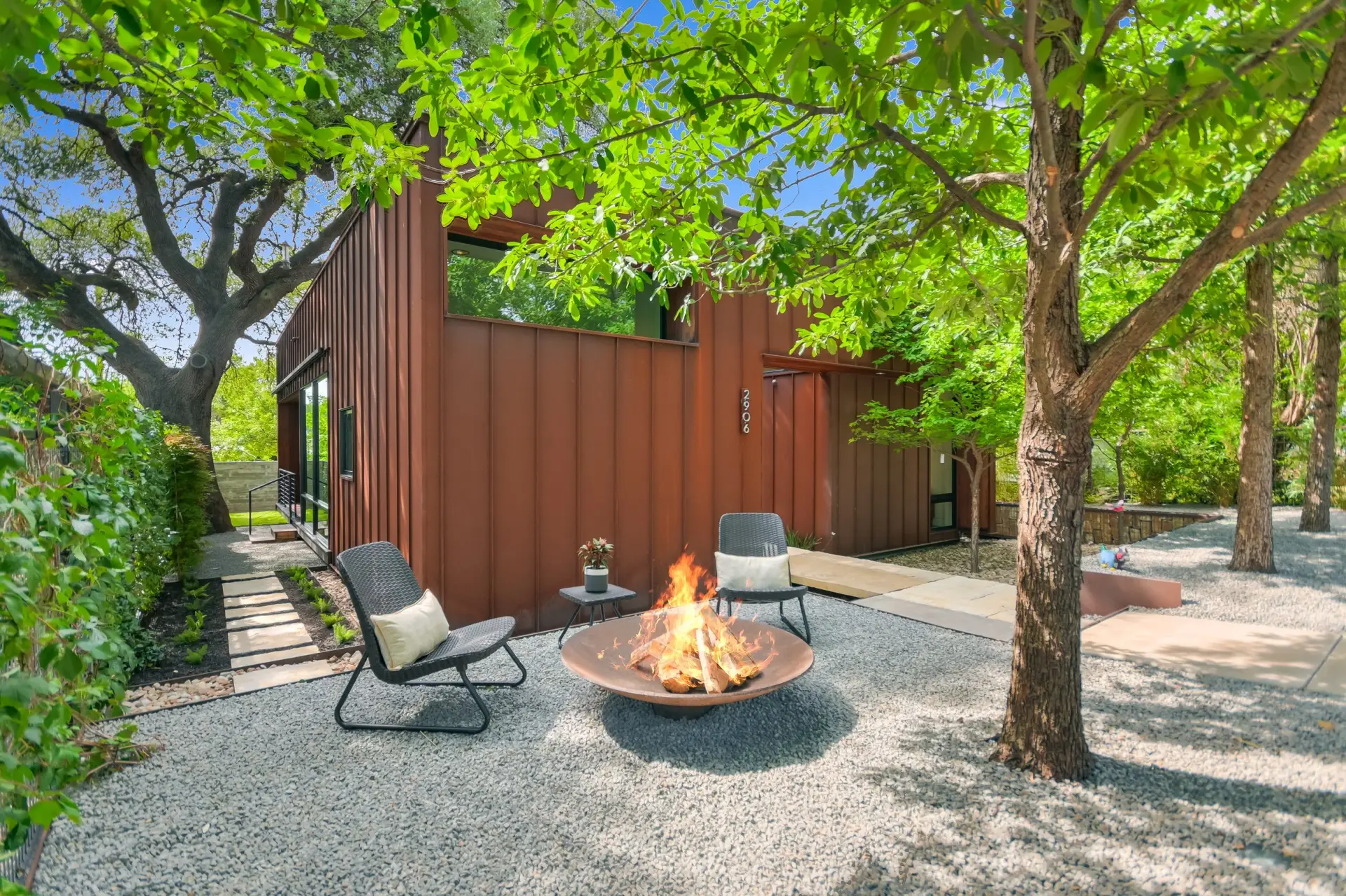 Rio Grande Yard in Texas