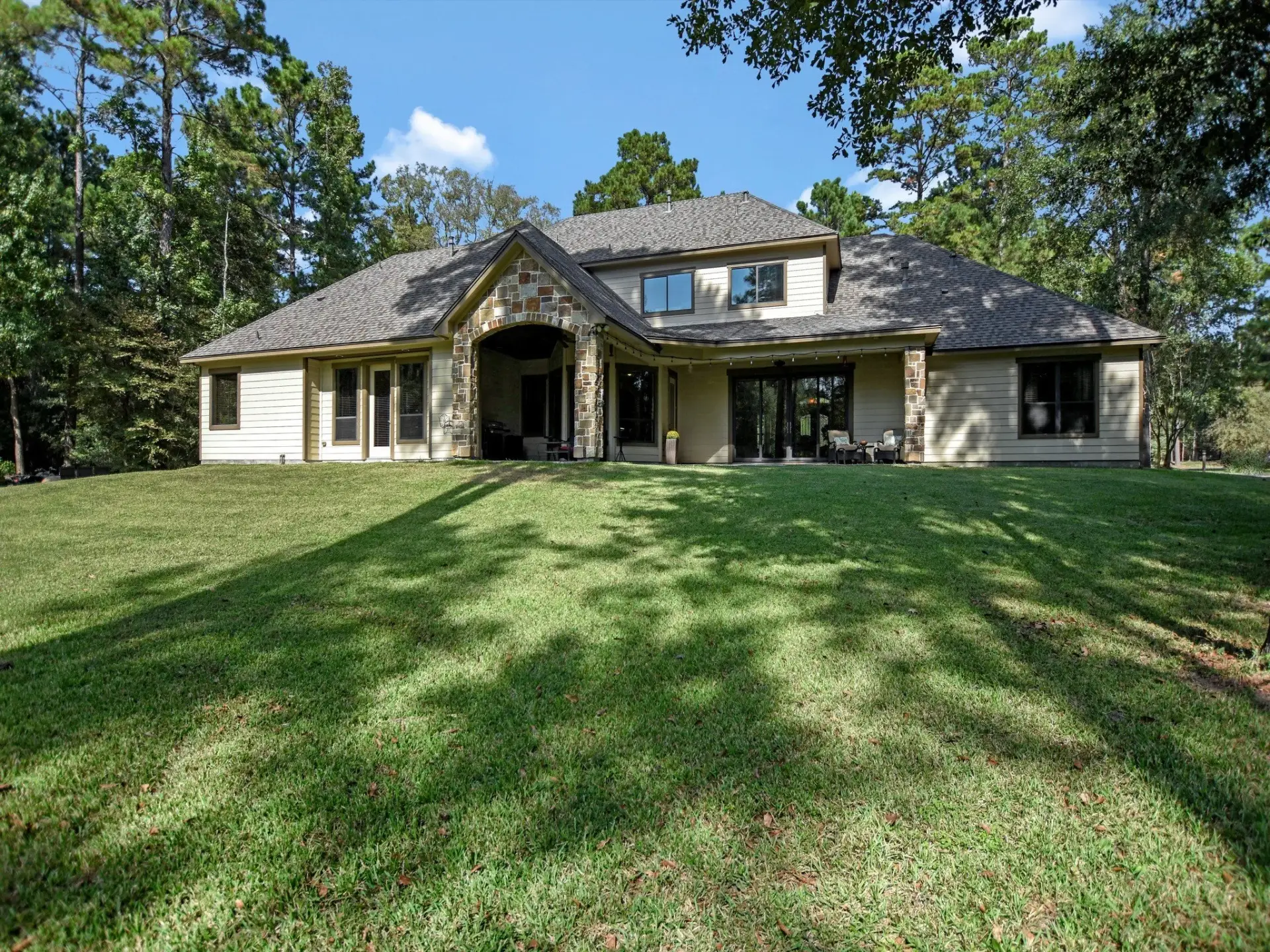 Walnut Grove Backyard in Texas