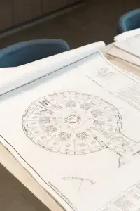 Detailed construction plans for an Urban Constructors education project